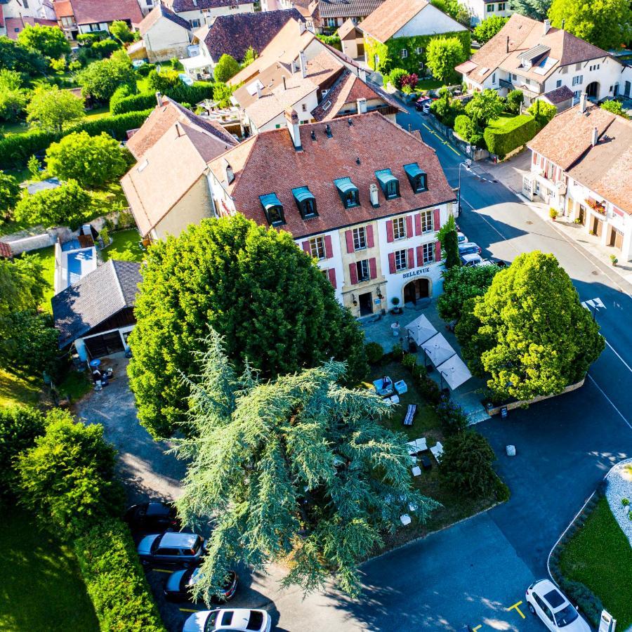 Hotel Restaurant Bellevue Onnens Exteriér fotografie